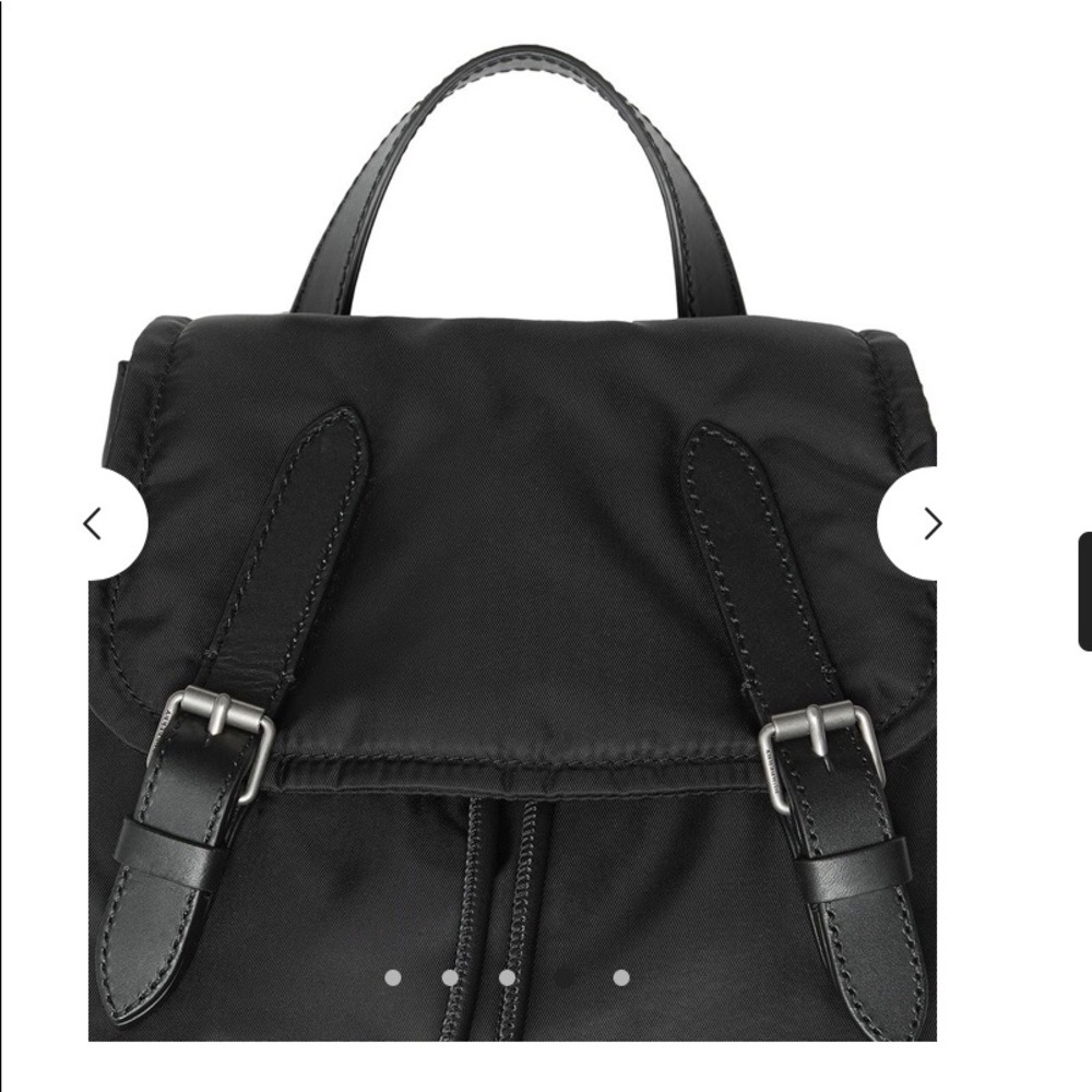 🔴SOLD🔴NEW Burberry small Rucksack Backpack Nylon - Picture 3 of 8
